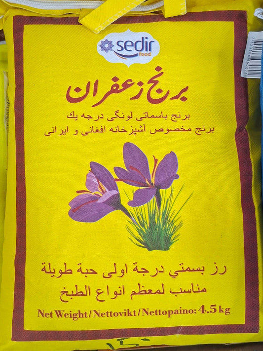Zafaran Basmatiris  4,5kg
