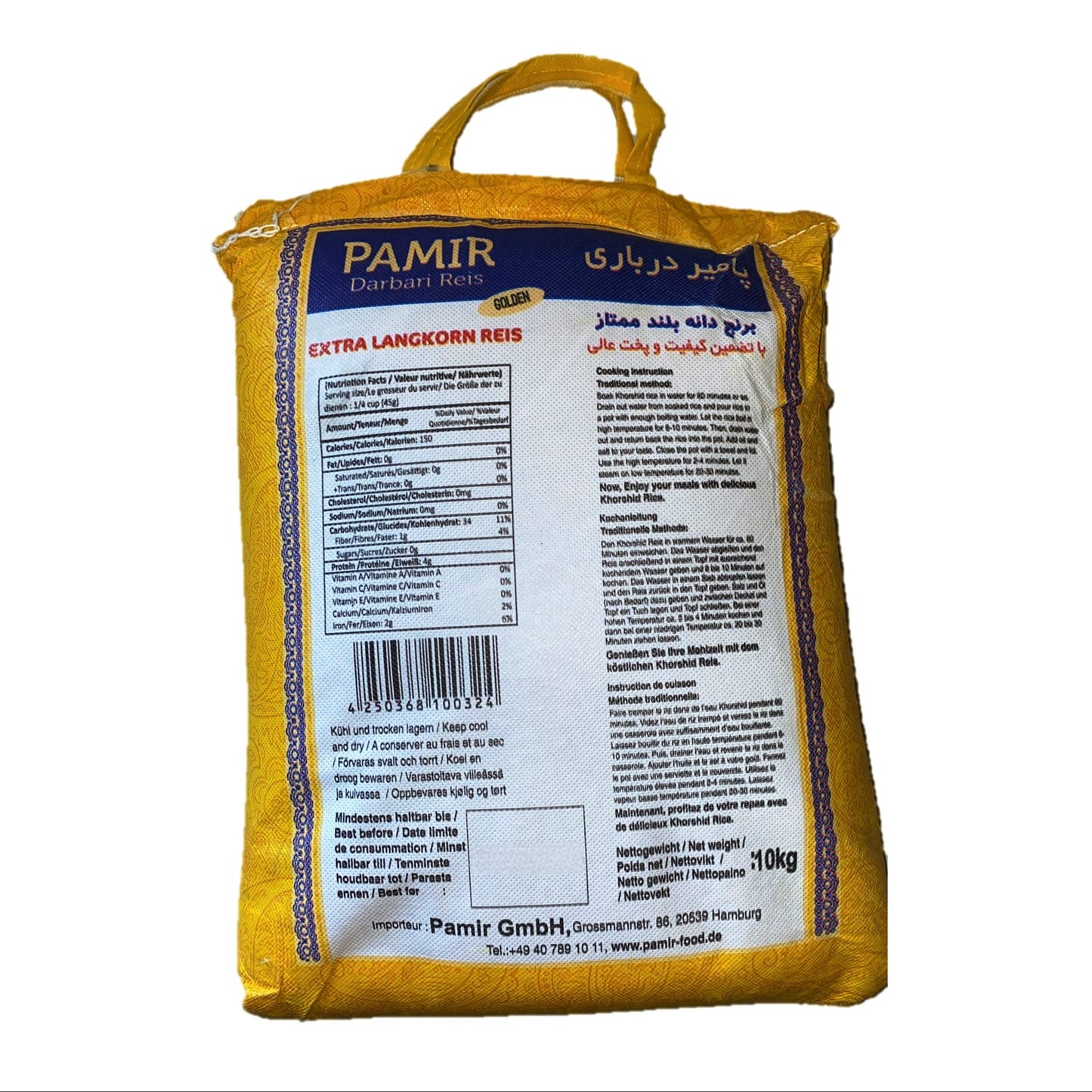 Pamir Darbari Ris 10kg